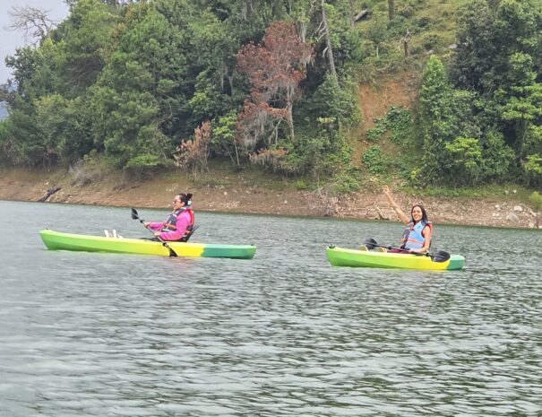 Experiencia compartida en kayaks